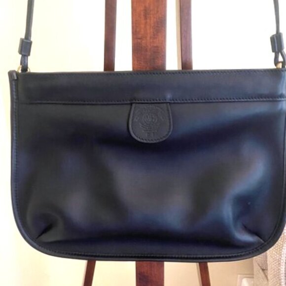 Marley Hodgson Ghurka No 40 Black Leather Escort Bag - Picture 2 of 5